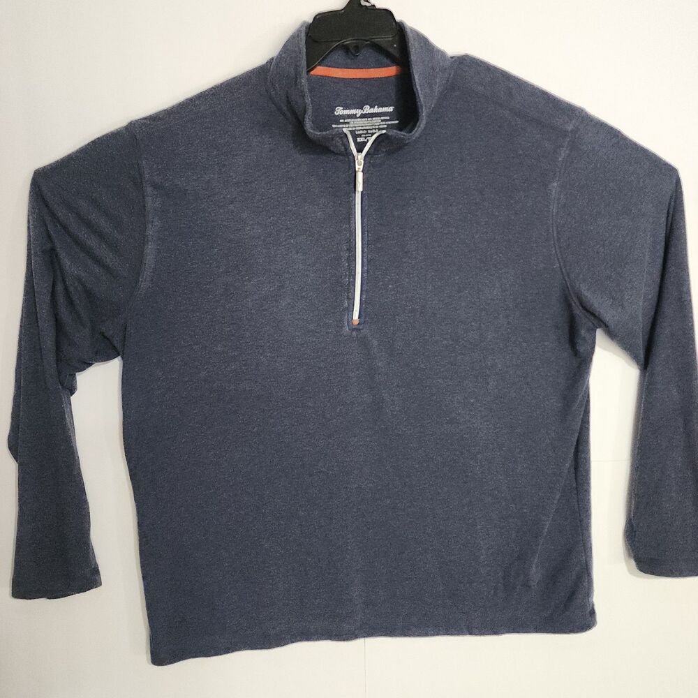 A25 Tommy Bahama Acrylic 58% Long Sleeve Sweatshirt Mens XXL‎ SUPER SOFT